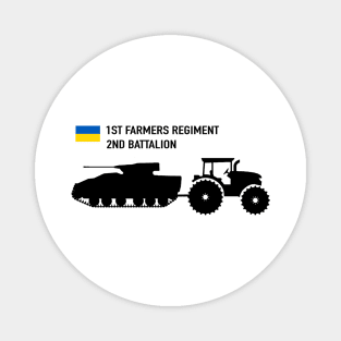 Ukraine Tractor Magnet